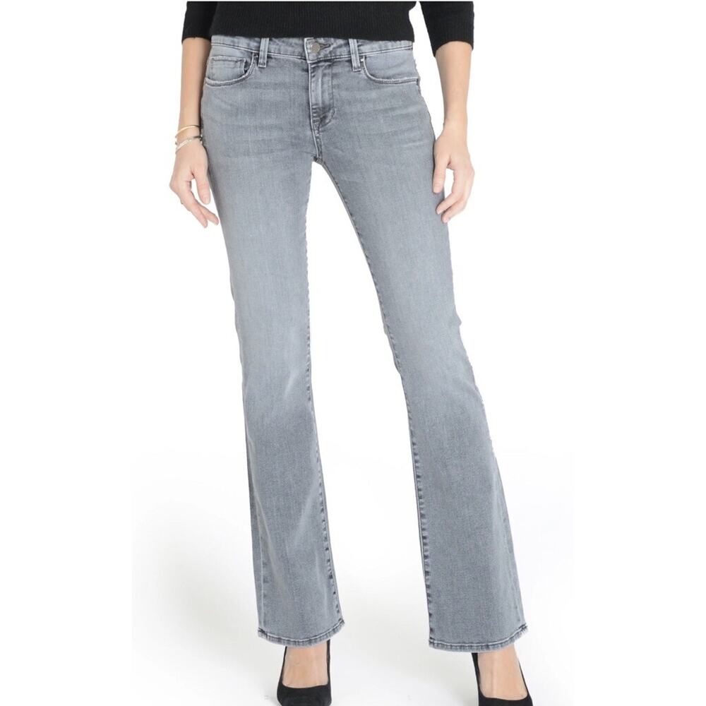 Fidelity Denim Belladonna Mid Rise Boot Cut Jeans La Concha Women’s 26 X 32 $238